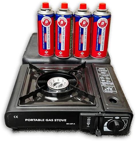butane gas cartridges camping stove